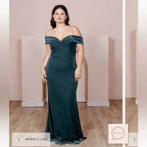 Revelry Velvet dress